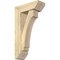Ekena Millwork Imperial Slat Rough Sawn Bracket w/ Offset Brace, Douglas Fir, 6"W x 16"D x 28"H BKT0604X16X28IMP06RDF - alternate 1